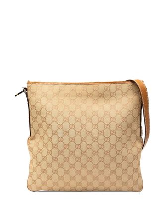 Gucci 2000-2015 GG Canvas crossbody bag - unisex - Canvas - One Size - Brown