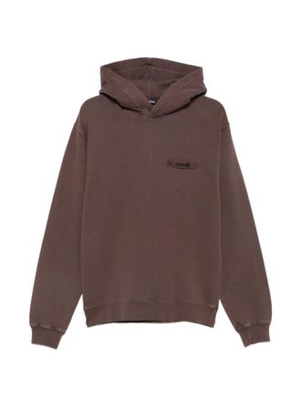 Jacquemus Brown Relaxed Logo Hoodie