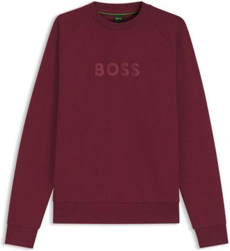 BOSS Crewneck sweatshirt with a puffed logo