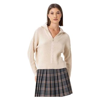 Kocca Turtlenecks, female, Beige, XL, Jumper Ulix