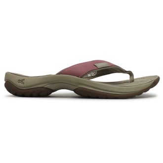 Keen Kona Flip TG Full Grain Leather Womens Comfort Sandals - Nostalgia Rose Plaza Taupe - Size:UK 4.5