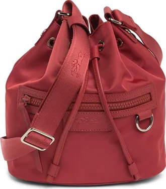 Longchamp Neoprene Bucket Bag in Red at Nordstrom Rack