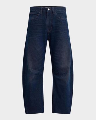 Hudson Men & apos;s Horseshoe Barrel Leg Jeans