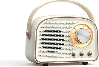 OEM Altavoz Bluetooth - Mini Altavoz Adorable - Altavoces - Altavoz Bluetooth Inal&aacute;mbrico Port&aacute;til - Blanco