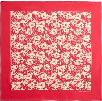 Ralph Lauren Accessoires, Dames, Rood, ONE Size, Lauren Foulard