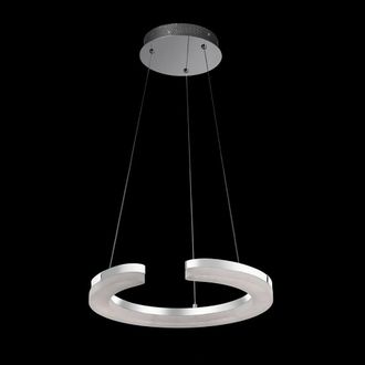Netlighting Blunder Modern 1 Light Integrated LED Pendant Ceiling Light 3000K in Grey