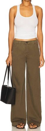 Pistola Denim Jadyn Low Slung Palazzo Pants In Sequoia