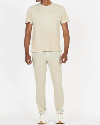 Cotton Citizen MenS Classic Crewneck Tee In Vintage Cashew Grind