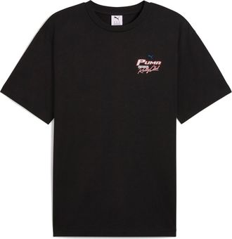 Puma Relaxed Fit Moto Graphic T-Shirt in Puma Black at Nordstrom, Size Xx-Large