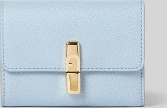 Furla Portemonnaie aus Leder Modell IRIDE in Hellblau, Gr&ouml;&szlig;e 1