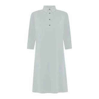 Roberto Ricci Design Polo Jurk - Dames - Korte kleedjes - Blauw - S - Polyester - Kleedjes