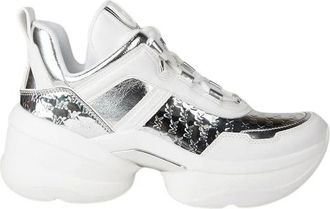 Michael Kors Schoenen, Dames, Wit, 39 EU, Nylon, Olympia Trainer