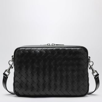 Bottega Veneta Black Intrecciato camera bag