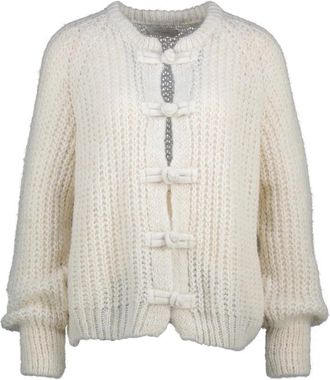 Am&eacute;lie & Am&eacute;lie Jinotega Gilet - Dames - Vesten - Wit - ONE Size - Truien & Vesten