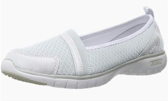 Prop&eacute;t Womens Travelite Slip-On Xw Width Sneakers In White