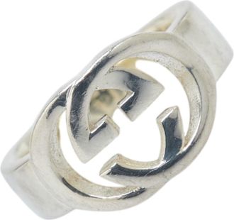 Gucci Silver Silver 925 Band Ring (Pre-Owned)