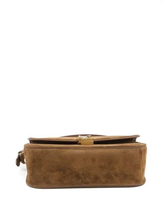 Saint Laurent Bo Mng M Solf Suede Satin