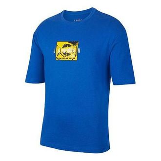 Nike AS Mens J SPRT DNA SS Crew GAME Royal CJ6222-480