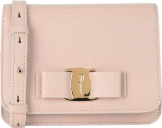 Ferragamo Womens Vara Bow Crossbody Bag In Light Pink