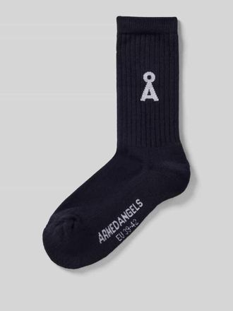 Armedangels Armedangels Socken aus Baumwoll-Mix Modell SAAMUS BOLD in Dunkelblau, Gr&ouml;&szlig;e 35-38