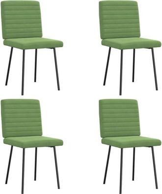 vidaXL Vidaxl - Sillas De Comedor 4 Unidades Terciopelo Verde Claro