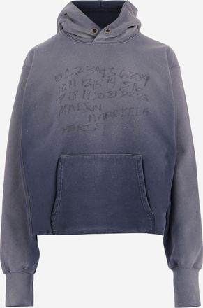 Maison Margiela Womens Cotton Sweatshirt With Logo Multicolour Top