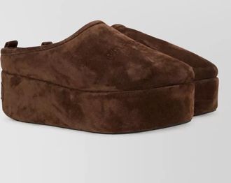 Balenciaga calfskin clogs
