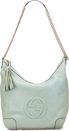Gucci Borsa a spalla Soho con catena 2000-2015 - Blu