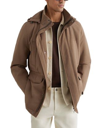 Reiss Lord Hooded Zip Through P Casual Jacket