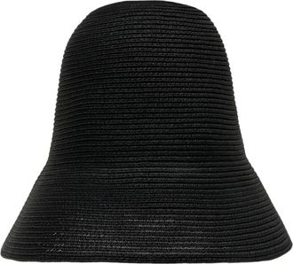 Toteme Hats, female, Black, Size: ONE SIZE Paper Sun Hat