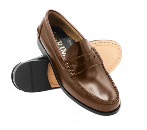 Zerimar Mocassins Homme En Cuir Véritable – Chaussures D’Été Élégantes Et Confortables Fabriquées En Espagne