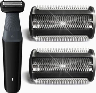OEM Confezione Da 2 Testine Di Ricambio Per Rasoio, Compatibili Con I Rasoi Philips Bodygroom Delle Serie 7000, 5000 E 3000