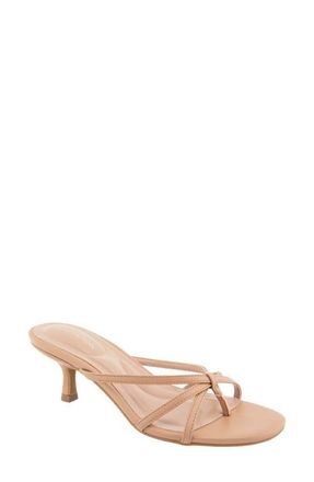 BCBGeneration Atlase Kitten Heel Flip Flop in Tan at Nordstrom, Size 6.5