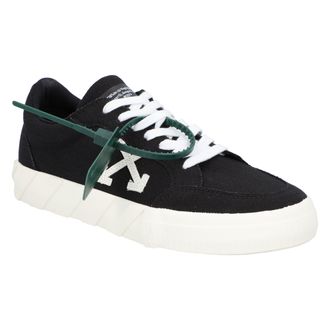 Off-white Womens Low-top Vulcalized canvas sneakers - Black - Size EU 39