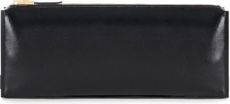 Elisabetta Franchi Lakleren Clutch - Dames - Clutches - Zwart - ONE Size - Polyester - Tassen
