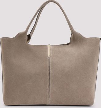 Tod's TodS Small To Medium Suede Shopping Bag