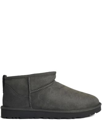 UGG Classic Ultra Mini suede boots - Green