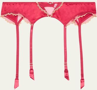 Lise Charmel Eblouissante Icone Embroidered Suspender Belt