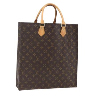 Louis Vuitton Pre-owned Tote Bags, female, Brown, Size: ONE SIZE Pre-owned Canvas Tote Bag