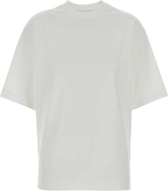 Bottega Veneta White Crew Neck T-Shirt
