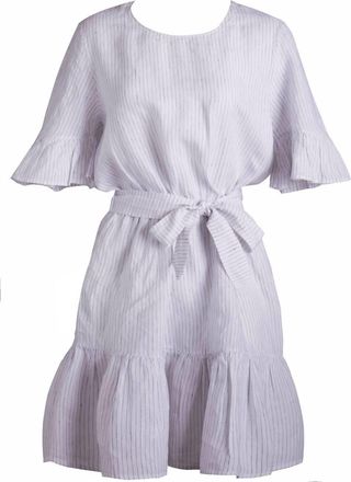 LVHR Womens Simone Dress In Pinstripe