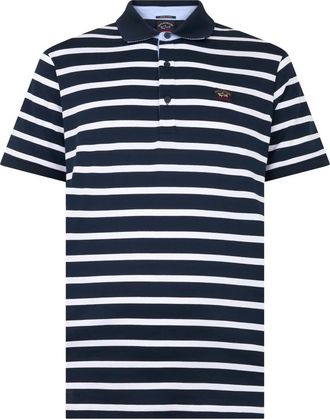 Paul & Shark Polo a righe blu e bianche - - Tops - Uomo - Blu - L