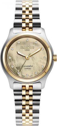 Roamer Womens 626847-47-39-20 Ladies Cassandra Diamond Watch - Silver - One Size
