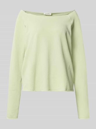 American Vintage American Vintage Sweatshirt mit Rollsaum Modell VIBTOWN in Hellgruen, Gr&ouml;&szlig;e M/L