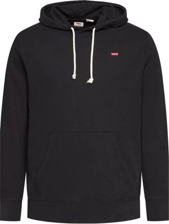 Levi's The Original Housemark Sweatshirt - Heren - Hoodies - Zwart - L - Katoen - Hoodies & sweatvesten