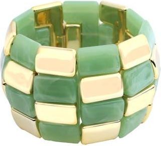 Panacea Beaded Stretch Bracelet in Green at Nordstrom Rack