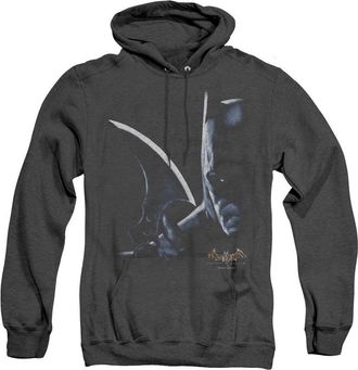 Gildan Batman Arkham Asylum Arkham Batman Adult Heather Hoodie / Hooded Sweatshirt