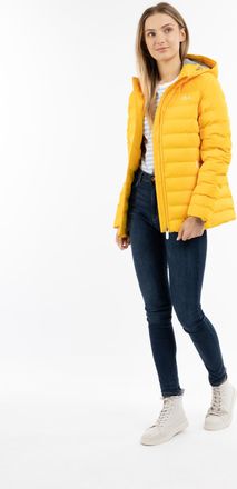 Ice Bound Gewatteerd winterjack Dames geel