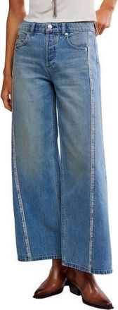 Free People On the Edge Wide Leg Jeans in Tipping Point at Nordstrom Rack, Size 30