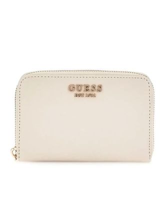 Guess damesportemonnee met lauriermotief